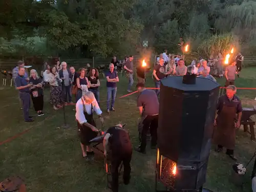 Eine Außenveranstaltung